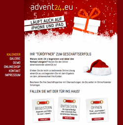 Online-Adventskalender – advent24.de